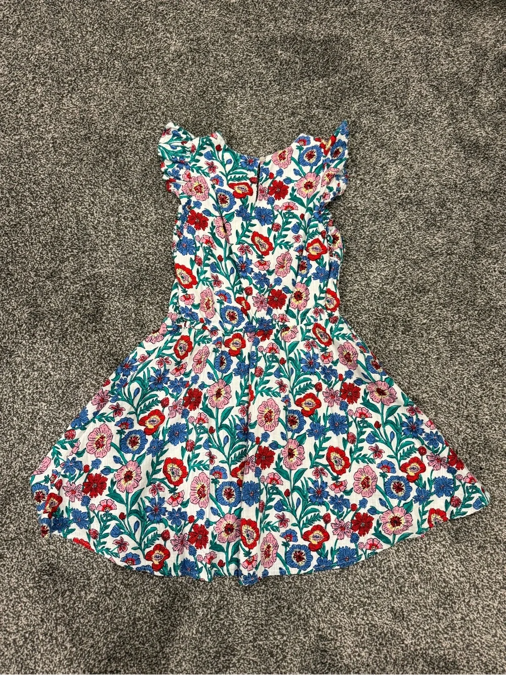 Vineyard Vines Girls A-Line Floral Dress